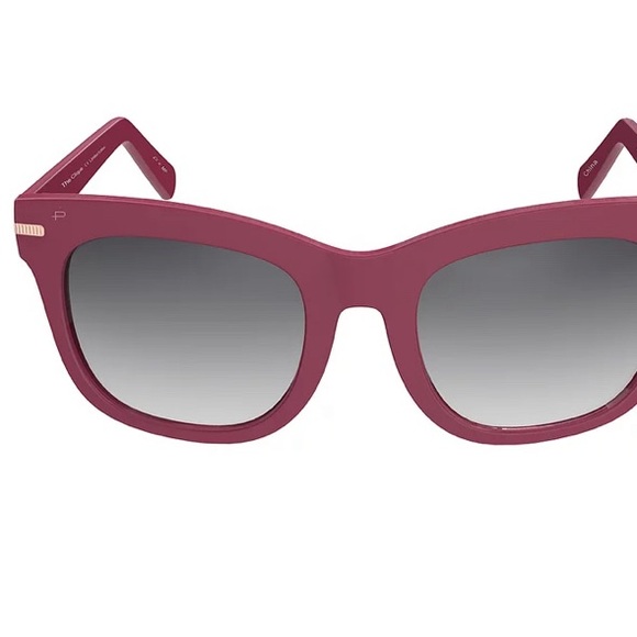 Prive Revaux sunglasses Burgundy, The Clique, new in box - Picture 3 of 8